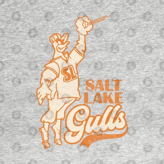 Classic Salt Lake Gulls Minor League Baseball 1976 by LocalZonly